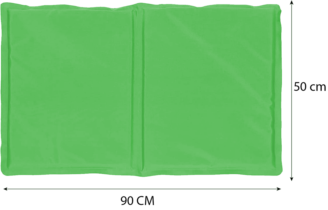 Mata chłodząca "JamesDog" 90x50cm - zielona